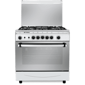 Fresh Italiano Cast Fan Stove - 80x55 / 5 Burners Stainless Steel