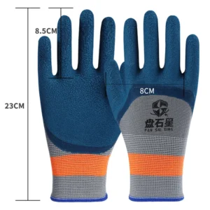 1 Pair Wear-Resistant Rubber Tire Gloves, Non-Slip Work Gloves, Worker Protection Gloves, Home Improvement, Garden Building