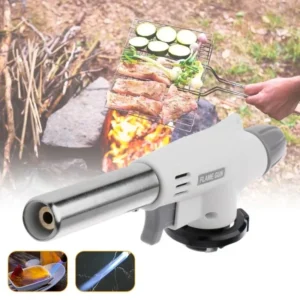 Professional Cooking Kitchen Torch, Butane Flame, Flame Gun, Welding Torch, Cooking, Welding, Butane, Auto-Ignition, Gas Stove, Lighter, Heating