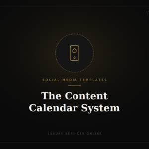 The Content Calendar System