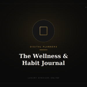 The Wellness & Habit Journal