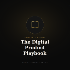 The Digital Product Playbook