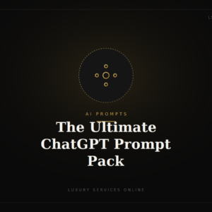 The Ultimate ChatGPT Prompt Pack