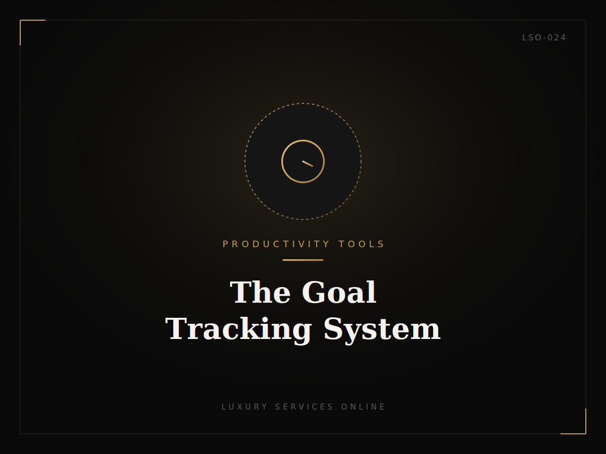The Goal Tracking System