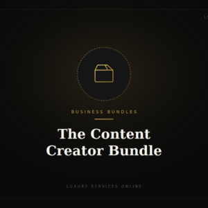 The Content Creator Bundle