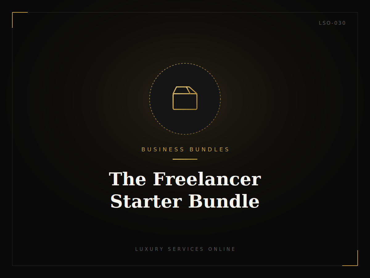 The Freelancer Starter Bundle